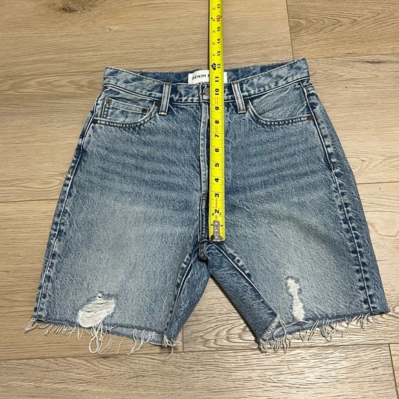 Denim Forum The Nina Mid Thigh Short Sz 25 - Picture 6 of 12